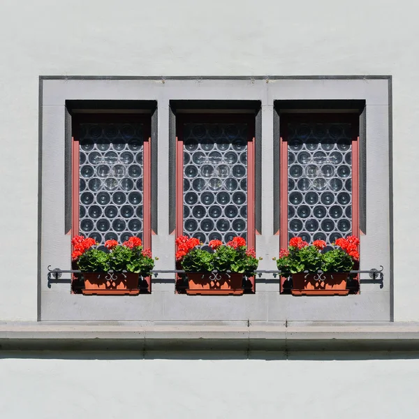 Ventana Edificio Antiguo Constanza Konstanz República Federal Alemania 2018 —  Fotos de Stock