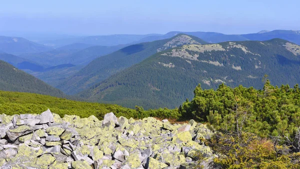 Nature Scenic View Beautiful Mountains — Fotografia de Stock