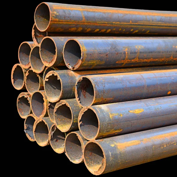 Boru çelik endüstriyel bir manzara vardır