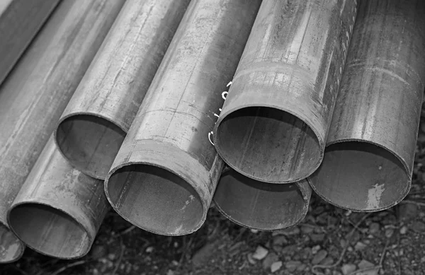 Boru çelik endüstriyel bir manzara vardır