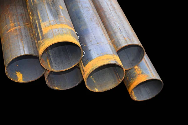 Boru çelik endüstriyel bir manzara vardır