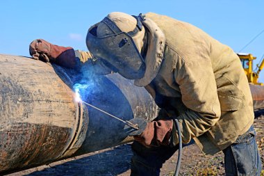 Kaynakçı boru hattı onarım Tarih