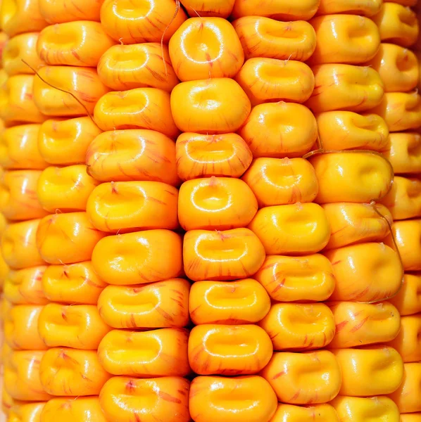 Close View Ripe Corn Cob — 图库照片