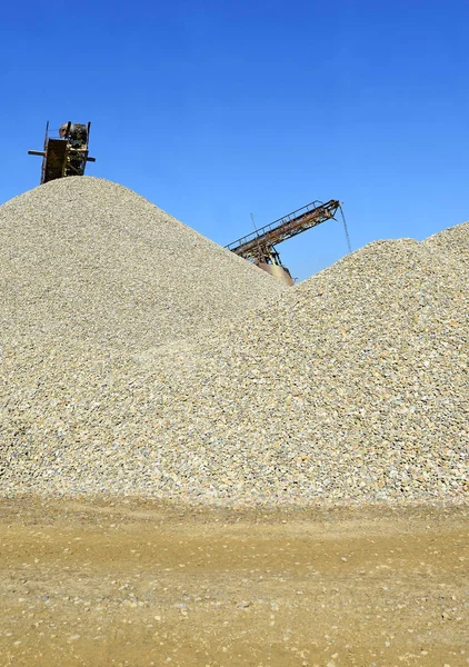 Schutthaufen Auf Der Baustelle — Stockfoto