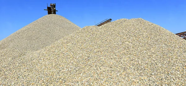 Schutthaufen Auf Der Baustelle — Stockfoto