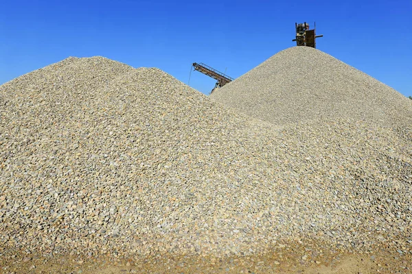 Schutthaufen Auf Der Baustelle — Stockfoto