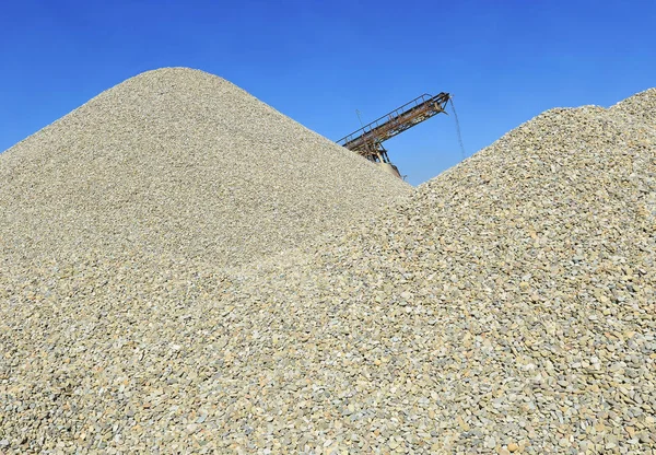 Heap Rubble Construction Site — Stock Photo, Image