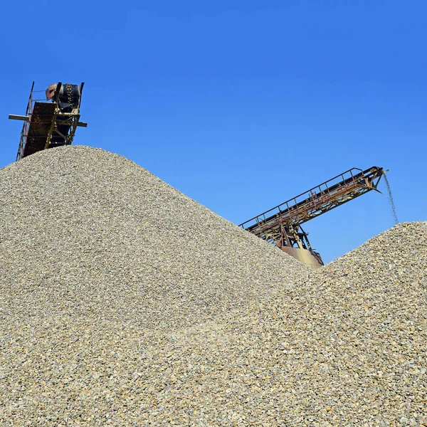 Schutthaufen Auf Der Baustelle — Stockfoto