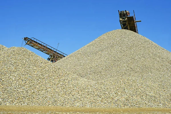 Heap Rubble Construction Site — Stock Photo, Image