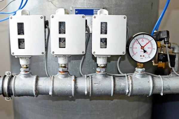 Heating System Gas Boiler — Stock Fotó