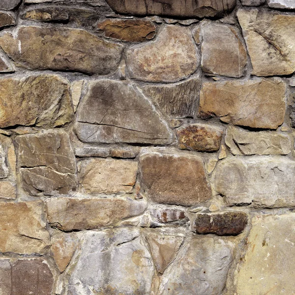 Θραύσμα Τοίχου Από Θρυμματισμένη Πέτρα — Φωτογραφία Αρχείου