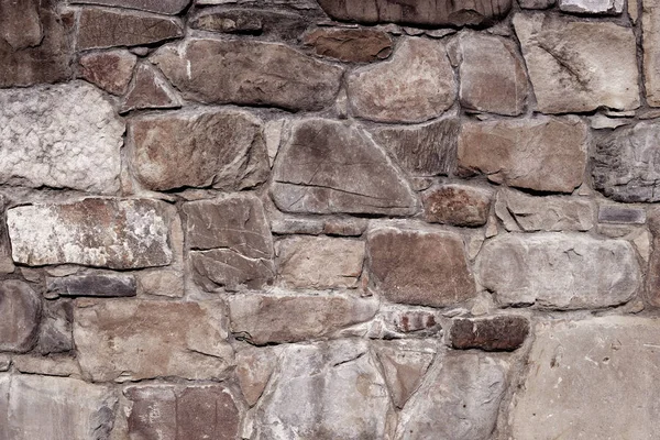 Fragmento Uma Parede Uma Pedra Lascada — Fotografia de Stock