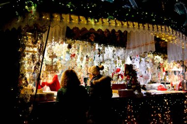 Dresden, Germany - November 29: Christmas trade on the streets of Dresden, Germany November 29, 2016.