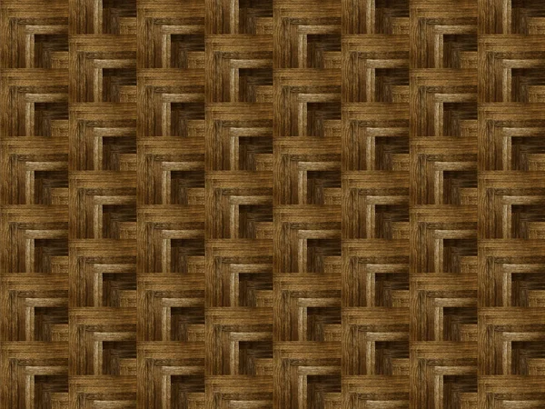 Fragmento Piso Parquet — Fotografia de Stock