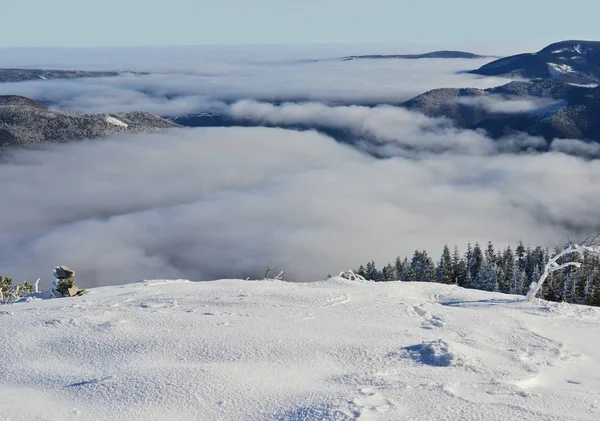 Sis Dağı Yatay Kış — Stok fotoğraf