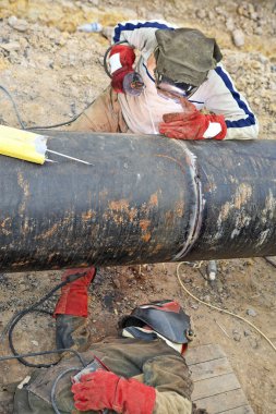 Kaynakçı boru hattı onarım Tarih. 