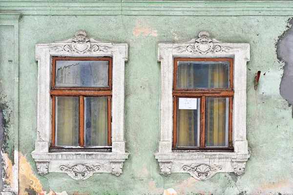Eski Bir Binanın Pencere — Stok fotoğraf