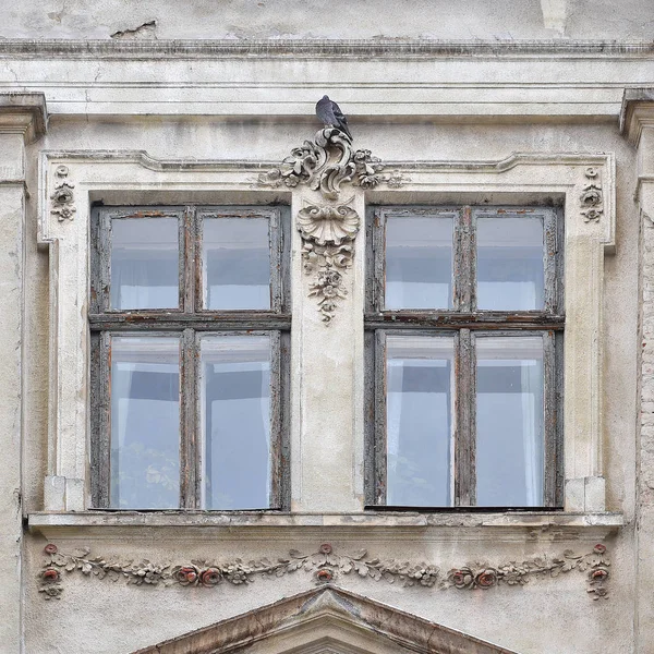 Вікно Старовинної Будівлі — стокове фото