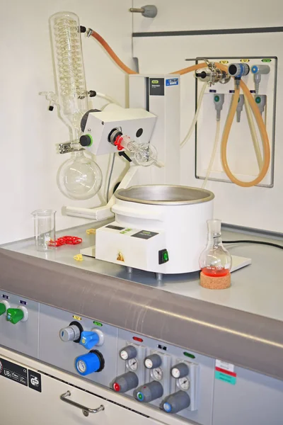Prague Czech Republic May 2019 Laboratory Equipment Institute Organic Biochemistry — Foto de Stock