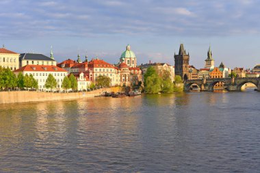 antique architecture of the old town of Prague