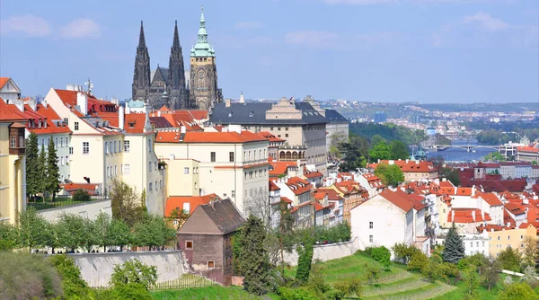 Widok Stare Miasto Cesky Krumlov Republika Czeska — Zdjęcie stockowe