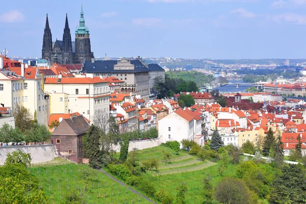 Prag Tschechische Republik Mai 2017 Blick Auf Die Prager Burg — Stockfoto
