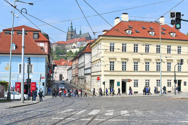 Prag Tschechische Republik Mai 2017 Blick Auf Die Prager Burg — Stockfoto