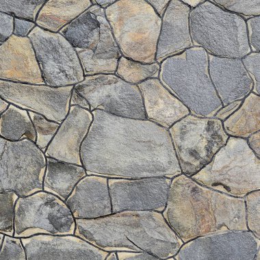 Çatlamış bir taştan bir duvar parçası.