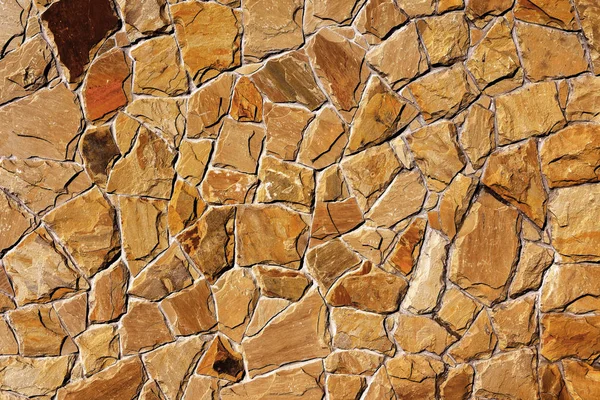 Fragment Wall Chipped Stone — Stock Photo, Image