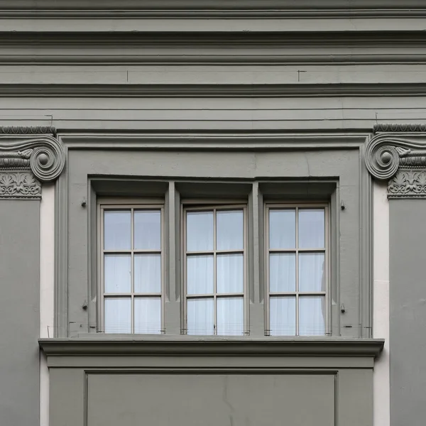 Окно Древнего Здания Цюрих 2018 — стоковое фото