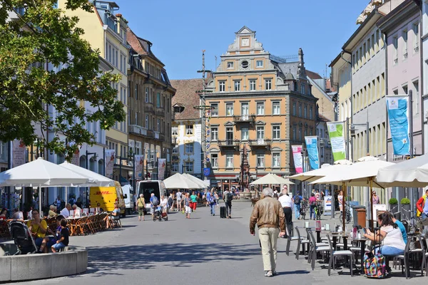 Constanza Konstanz República Federal Alemania Julio 2018 Antiguas Calles Ciudad — Foto de Stock