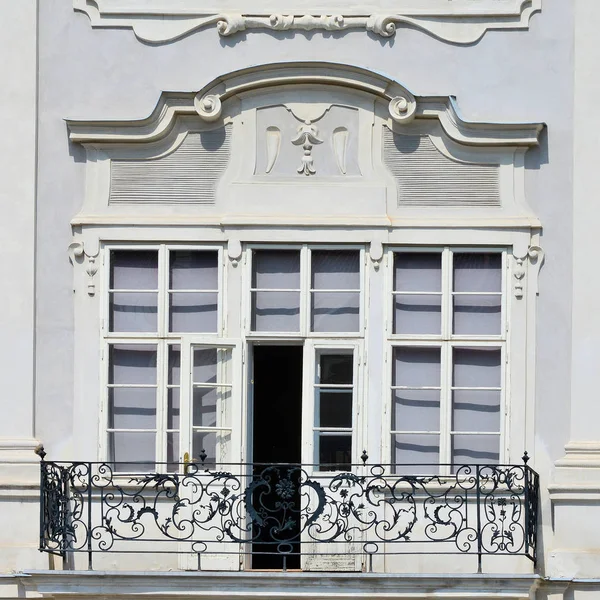 Finestra Antico Edificio Vecchia Praga 2018 — Foto Stock