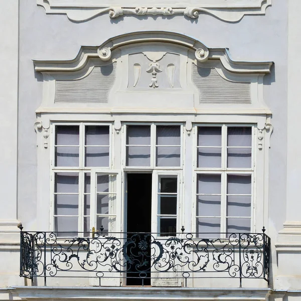 Ventana Edificio Antiguo Praga Vieja 2018 — Foto de Stock