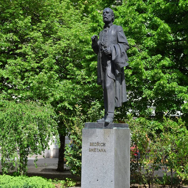 Pilsen República Checa Mayo 2018 Monumento Bedrich Smetana — Foto de Stock