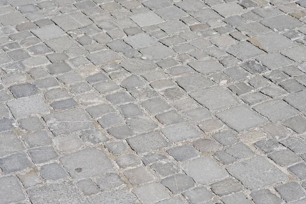 Cobblestone Pavement Drain — Stock Photo, Image