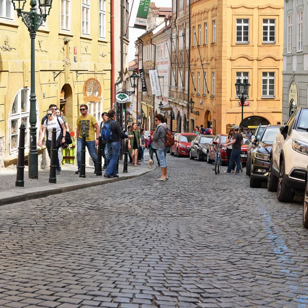 Praga Repubblica Ceca Maggio 2018 Strade Della Vecchia Praga — Foto Stock