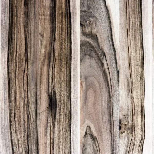 stock image A fragment of a wooden panel hardwood. Walnut.