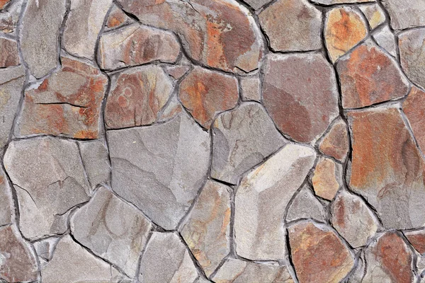 Fragment Wall Chipped Stone — Stock Photo, Image