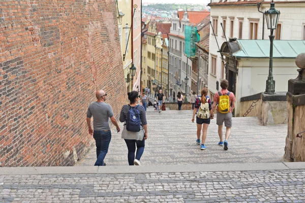 Prague República Checa Maio 2018 Ruas Antiga Praga — Fotografia de Stock