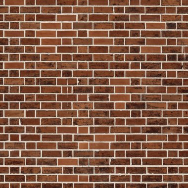 Bir tuğla duvar parçası. Bir tuğla duvar arka plan fotoğraf bir parçası.