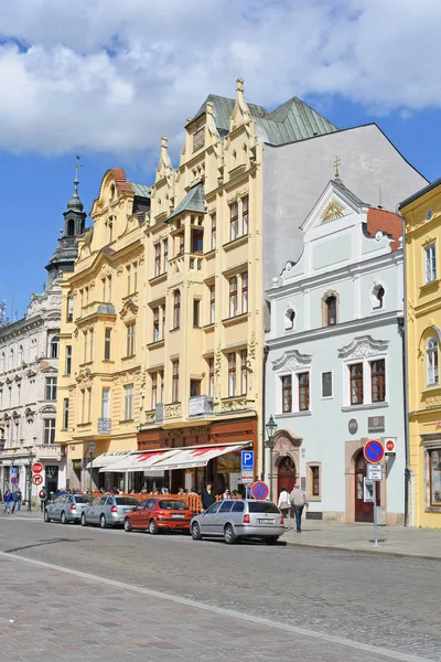 Pilsen Tschechische Republik Mai 2018 Die Straßen Der Antiken Stadt — Stockfoto