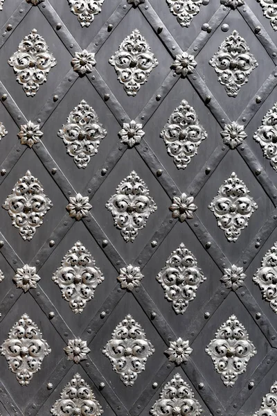 Ancient Forged Metal Texture Decorative Overlays Doors Gates Shutters Royalty Free Stock Images