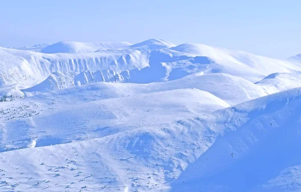 Mount Hoverla Oekraïne Uitzicht Vanaf Top Van Mount Hoverla Carpathians — Stockfoto