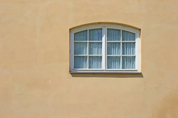 Okna Budynku Dawnej — Zdjęcie stockowe