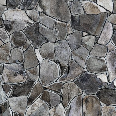 Çatlamış bir taştan bir duvar parçası.