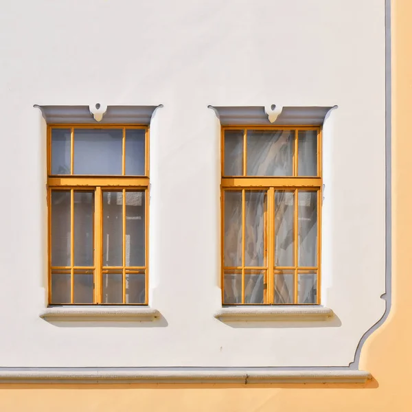 Fenster Eines Antiken Gebäudes Altes Bratislava 2019 — Stockfoto
