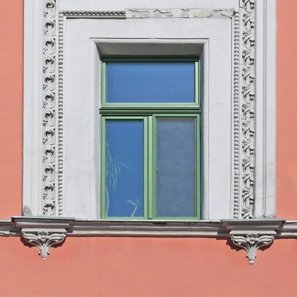 Ventana Edificio Antiguo Viejo Bratislava 2019 — Foto de Stock