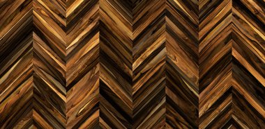 Tahta panellerin üst görünümü