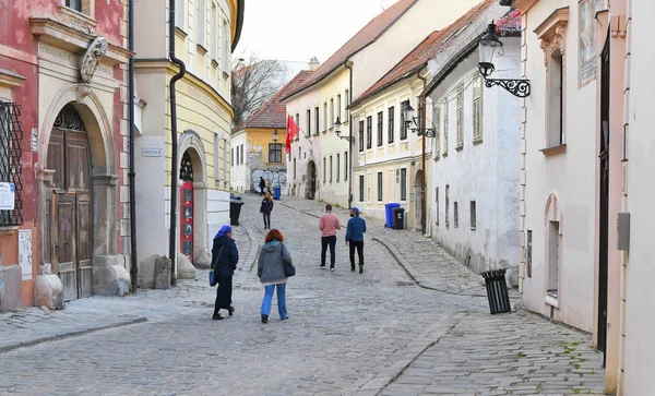 Bratislava República Eslovaca Abril 2019 Las Calles Antigua Ciudad — Foto de Stock