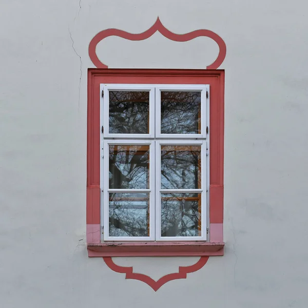 Finestra Antico Edificio Old Bratislava 2019 — Foto Stock